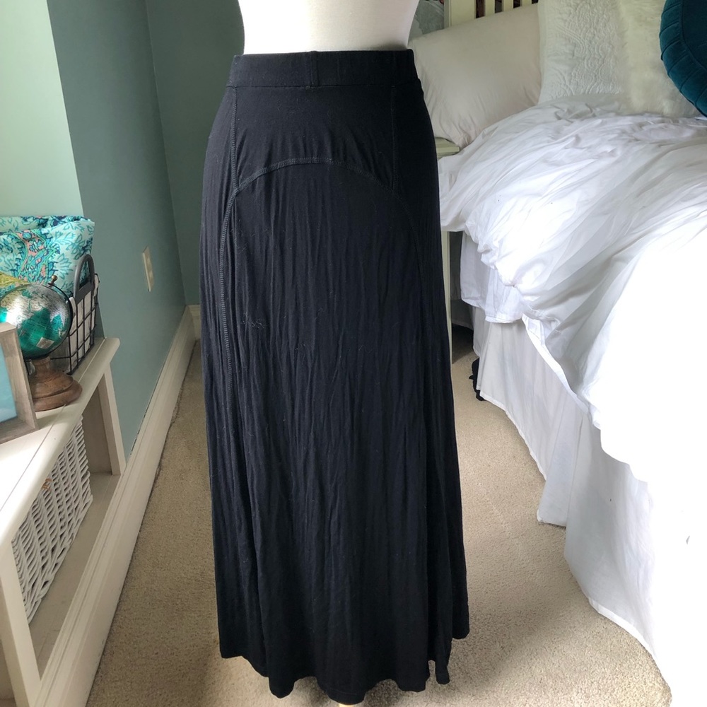 White House Black Market Black Maxi Skirt